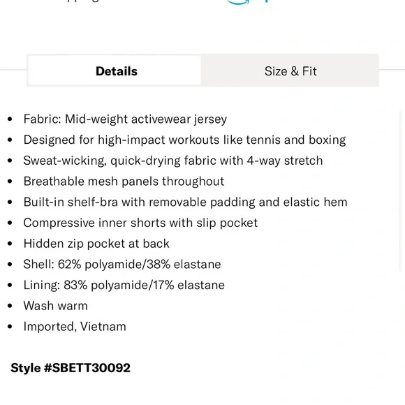 Sweaty Betty Power half zip workout dress - Picture 4 of 7